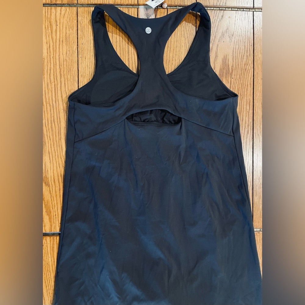 NWT CALIA by Carrie Underwood Black Energize Exercise Dress, size small - Picture 2 of 5